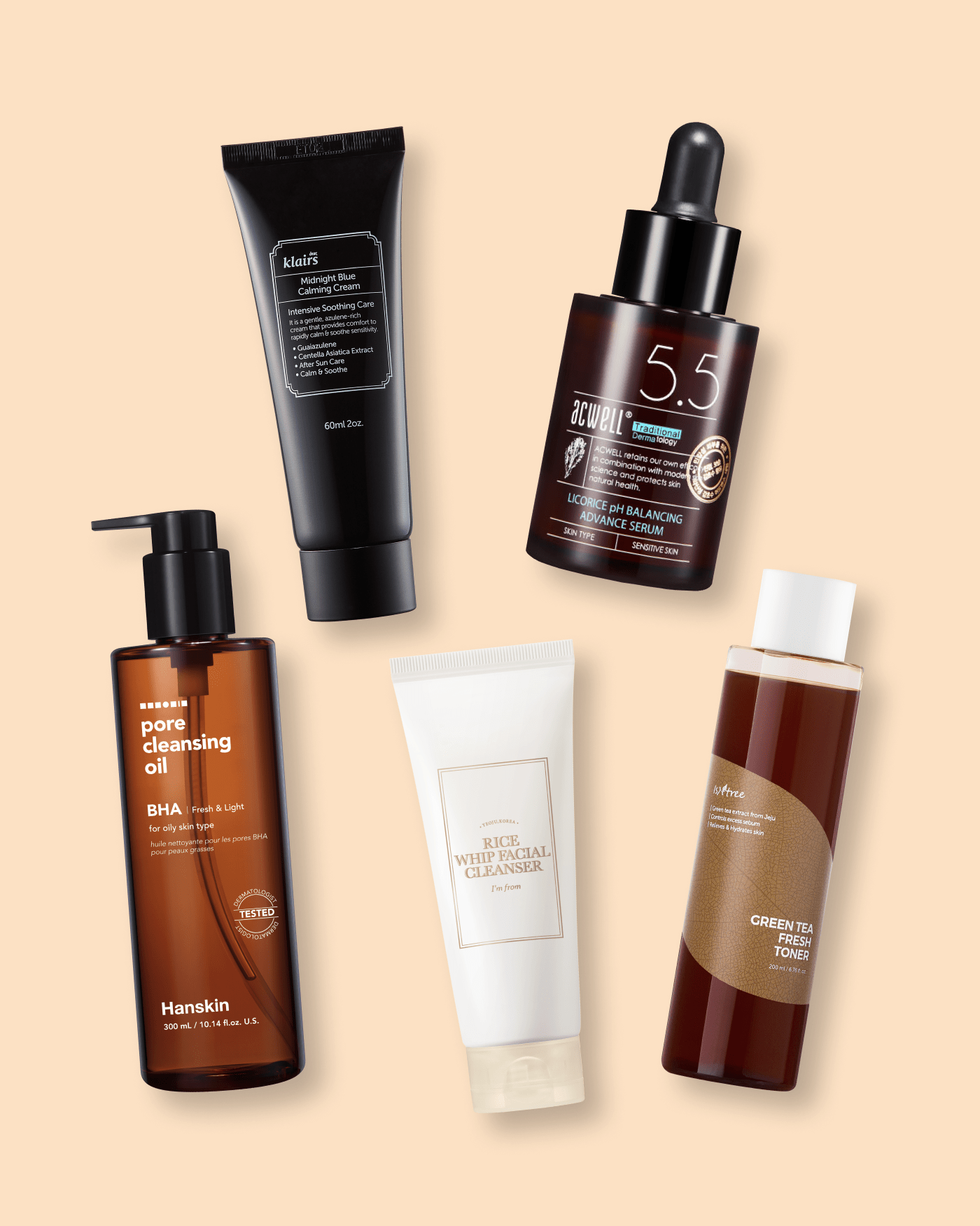 5-Step Combination Skin Set Skincare Set SOKO GLAM 