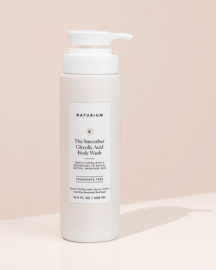 The Smoother Glycolic Acid Exfoliating Body Wash Body NATURIUM 
